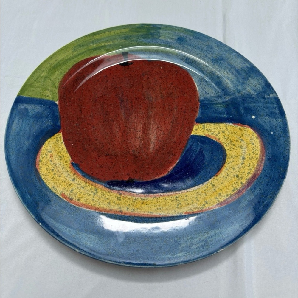 Vietri Ceramic Plate Summer Fruit